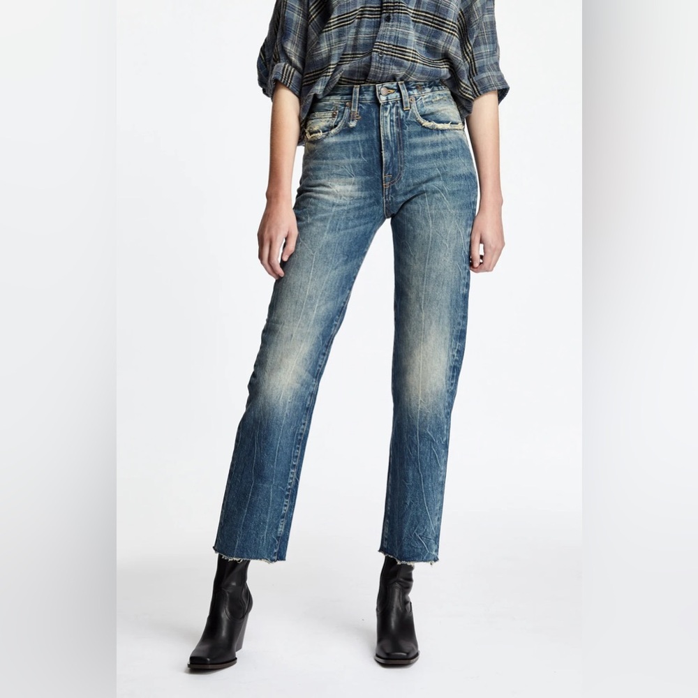 R13 Courtney Slim in Dirty Kelly - Size 24